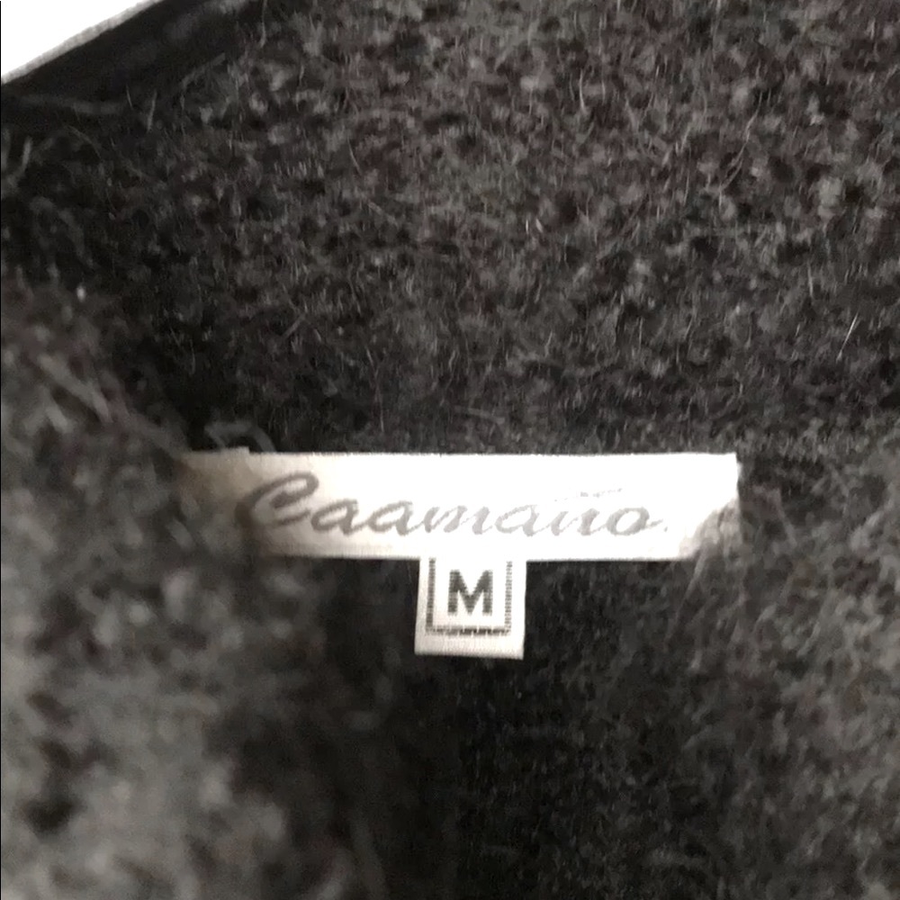 Alpaca Peru Caamano Zip Front Jacket Floral Sz - Picture 5 of 9
